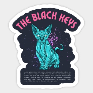 the black keys Sticker